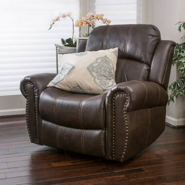 Hurdland leather 2025 power recliner